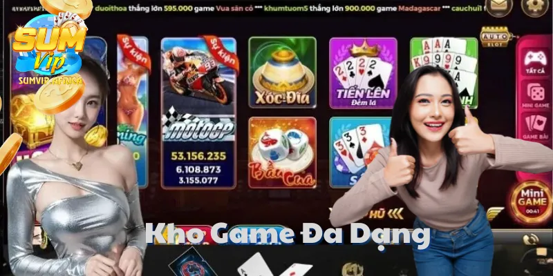 Hệ Sinh Thái Game Đa Dạng, SumVip Cập Nhật Liên Tục